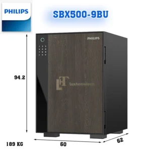 Két sắt Philips SBX500-9BU 189kg chống cháy WiFi