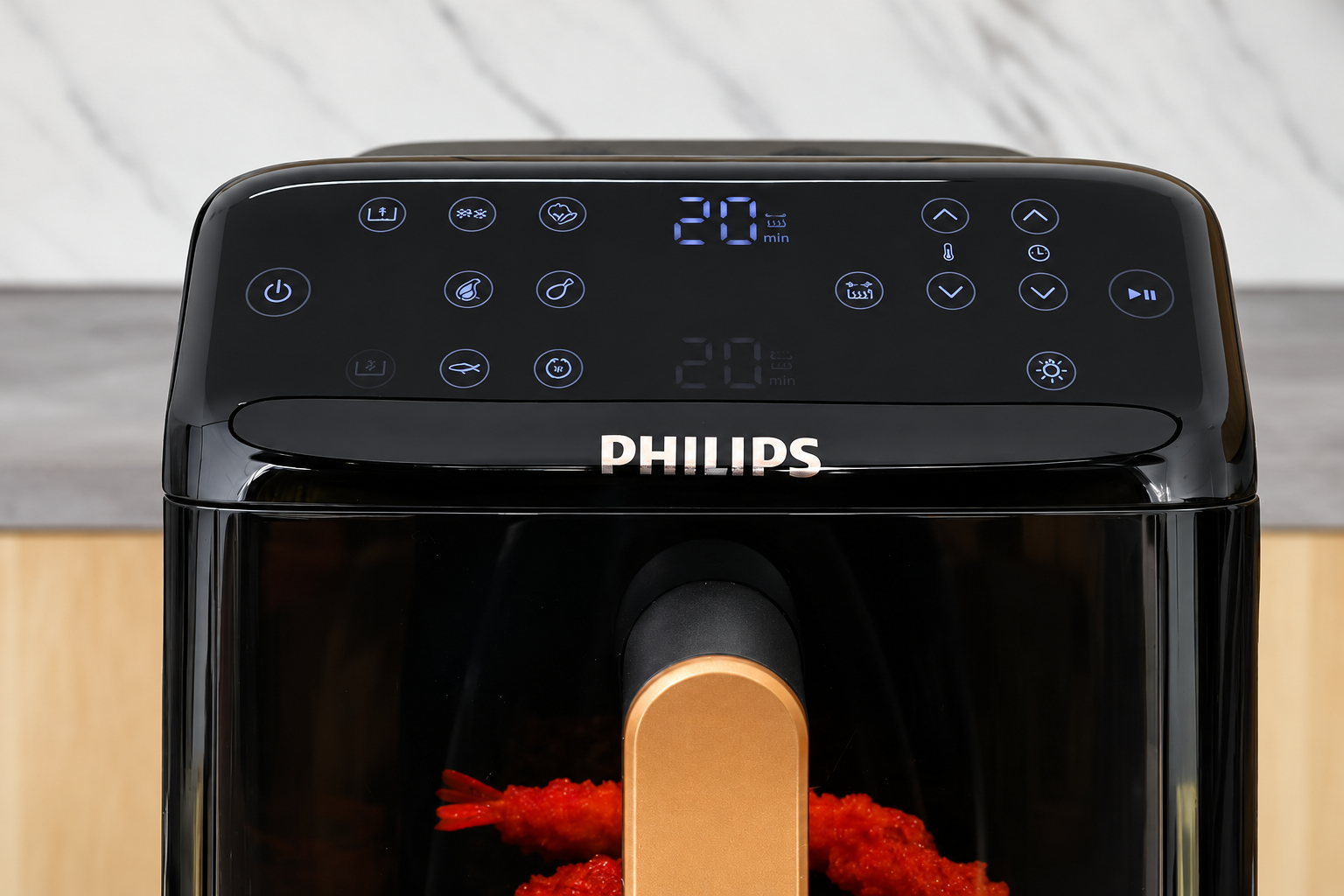Bảng điều khiển Nồi Chiên Không Dầu Philips NA46270