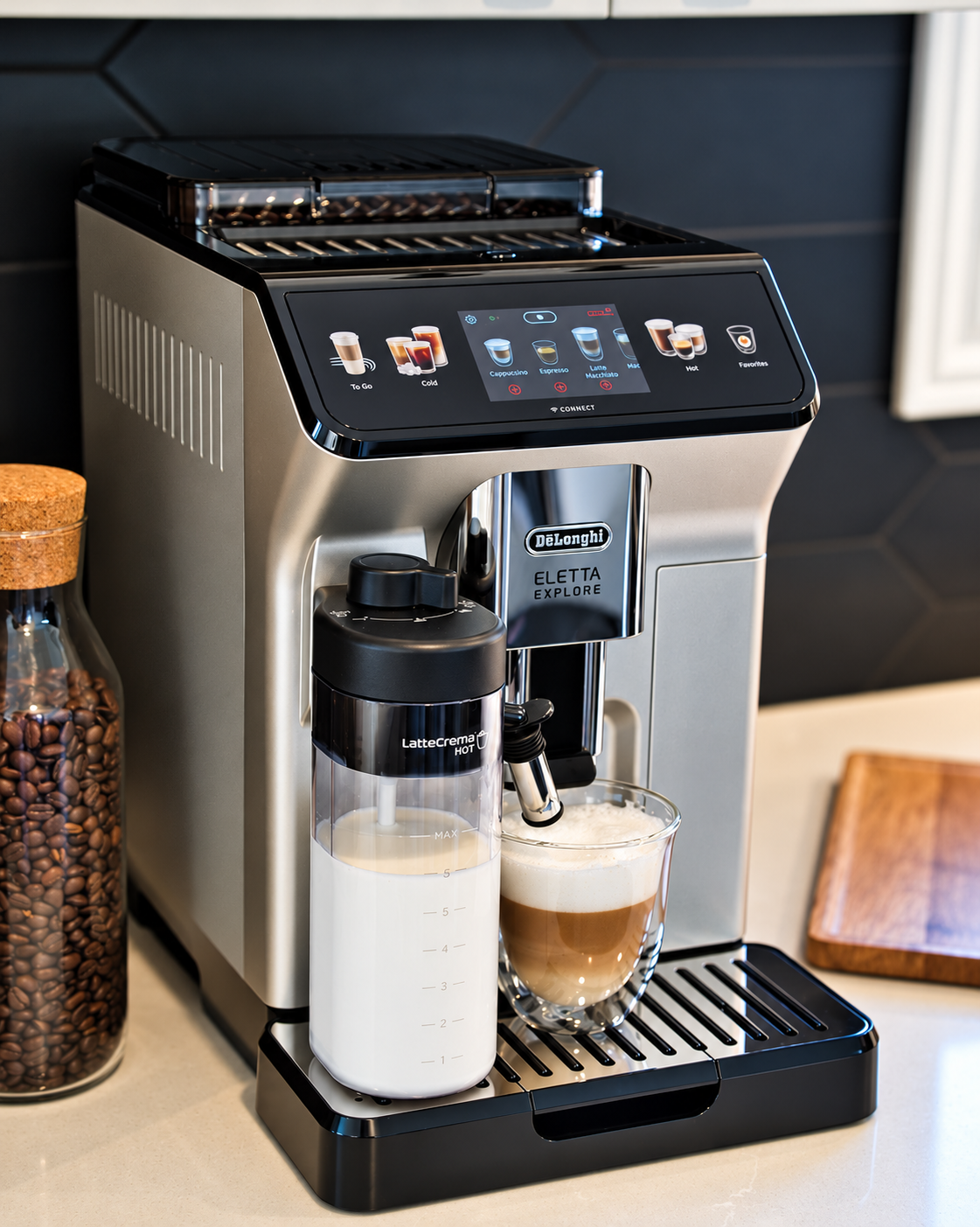 DeLonghi Eletta Explore trong bếp-1