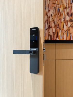 Khóa cửa thông minh Philips DDL615-5HBS – Vân tay, Bluetooth