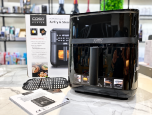 Nồi Chiên Không Dầu Kèm Hấp CASO AirFry & Steam 700