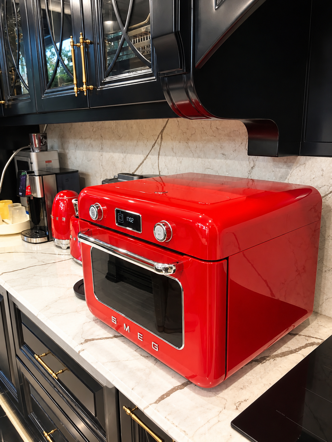 SMEG COF01 đỏ