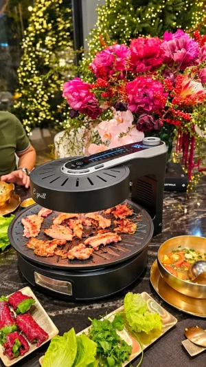 Bếp nướng không khói EGRILL màu đen E-18925 - ảnh 3