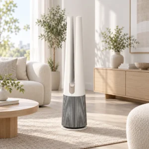 LG PuriCare AeroTower Hit FS15GPBK0: Quạt lọc khí 2 trong 1 cho phòng 23,2 m²