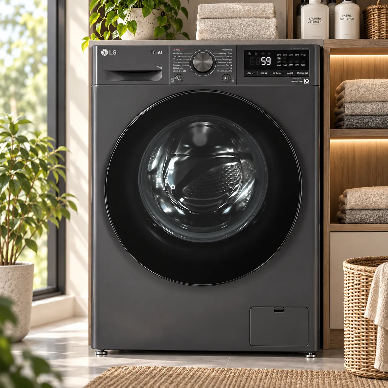 Máy giặt LG FV1409S4M 9 kg Máy giặt LG FV1409S4M 9 kg