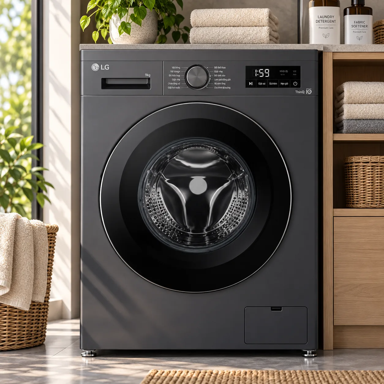 Máy giặt LG FB1209S5M 9 kg Máy giặt LG FB1209S5M 9 kg