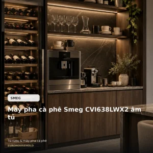Máy pha cà phê Smeg CVI638LWX2 âm tủ