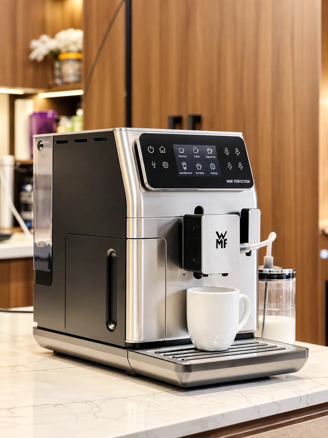 Máy pha cà phê WMF Perfection 680 CP814D10 - ảnh 2 Máy pha cà phê WMF Perfection 680 CP814D10 - ảnh 2
